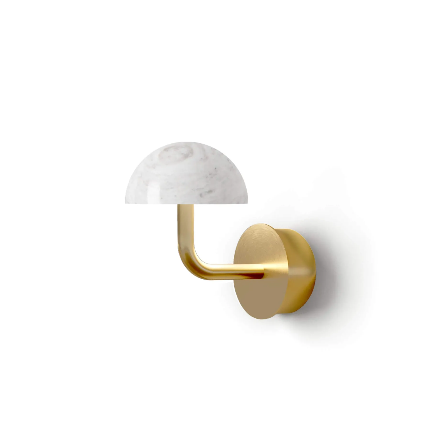 Dussa w | aged gold and travertine