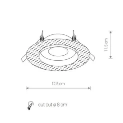 Echo 7 trimless IP | black