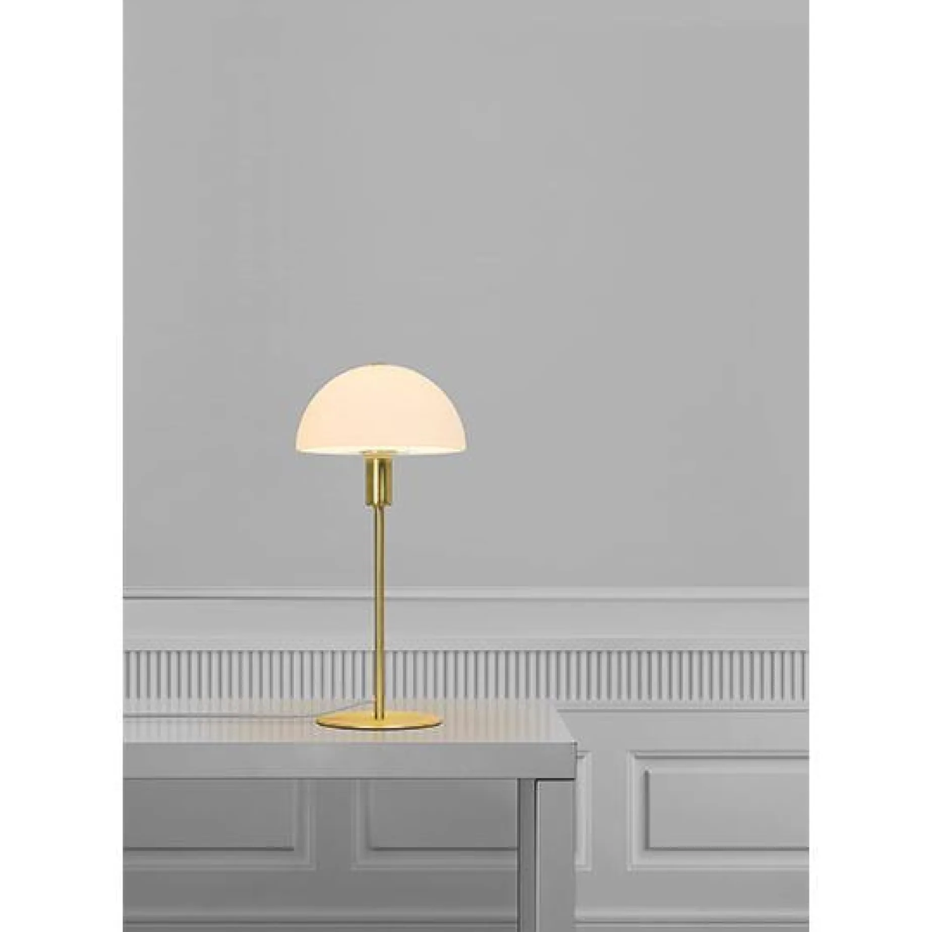 Ellen 20 table | opal brushed steel