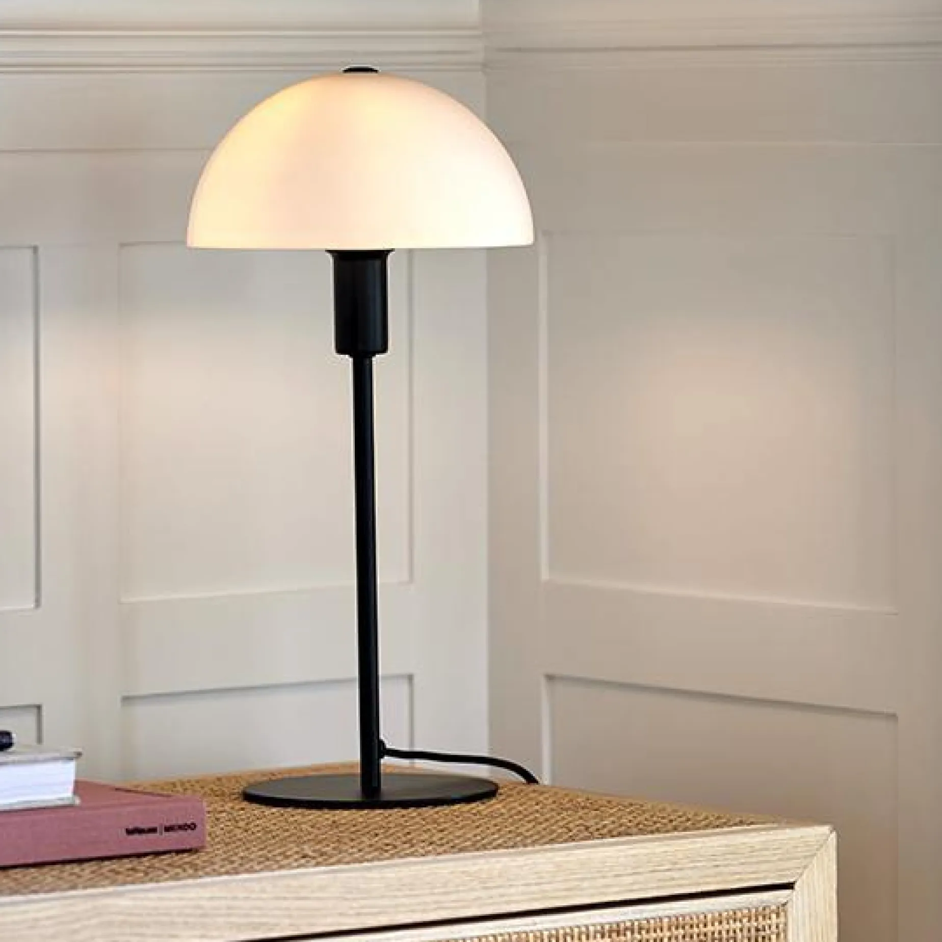 Ellen 20 table | opal brushed steel