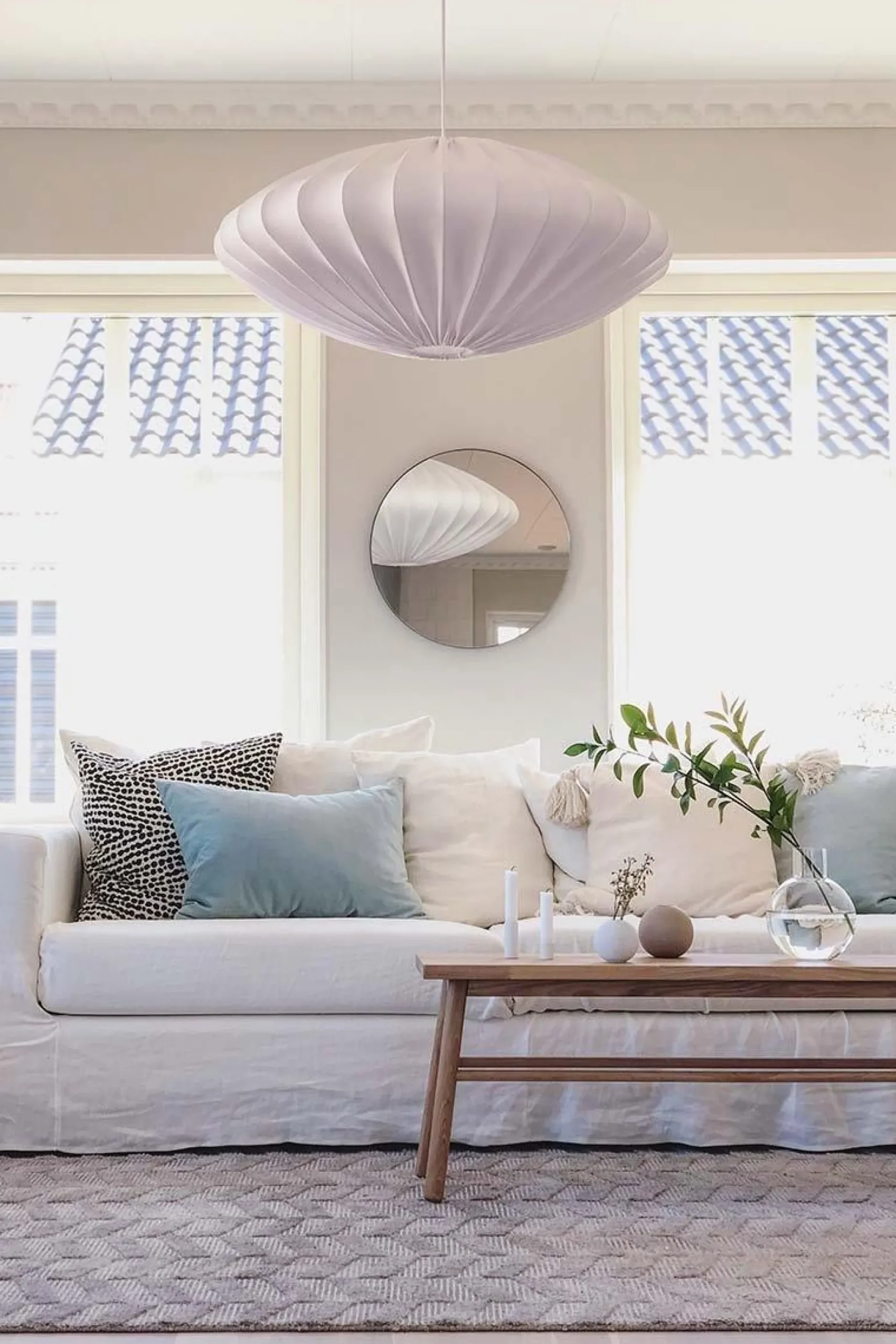 Ellipse 80 | white linen