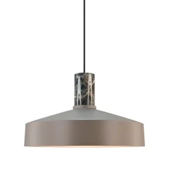 Elvas pendant ⌀37 | marble light brown