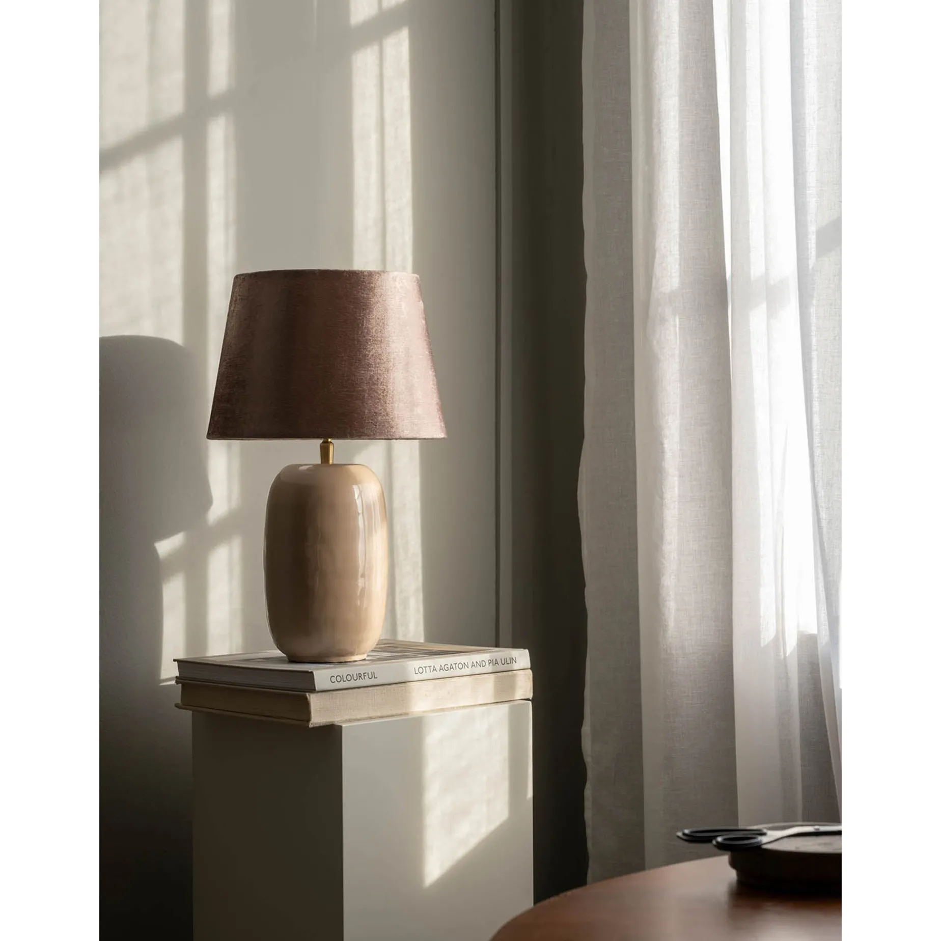 Emily table | dusty green