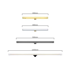 Esse tube lamp 30 | brown marble
