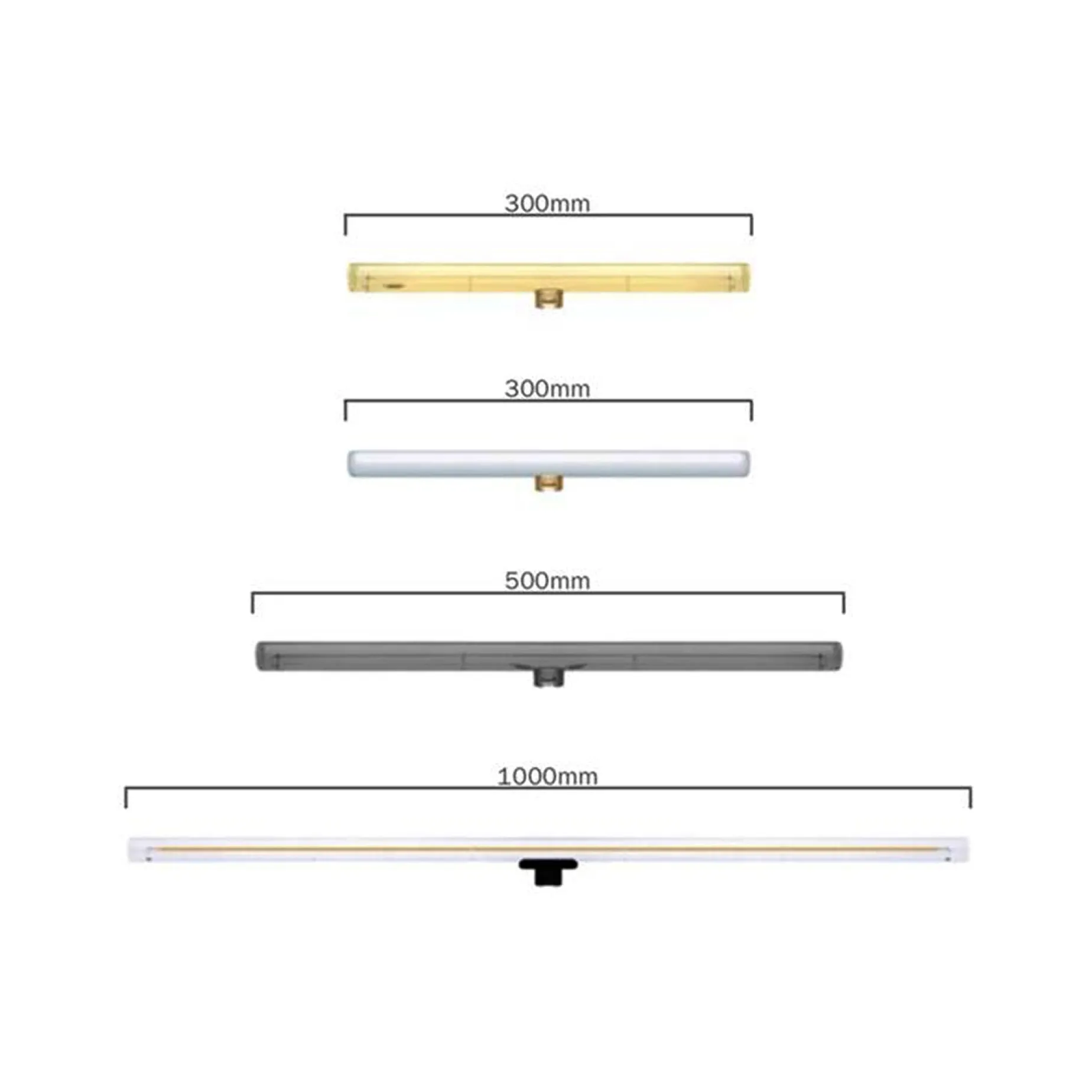 Esse tube lamp 30 | brown marble