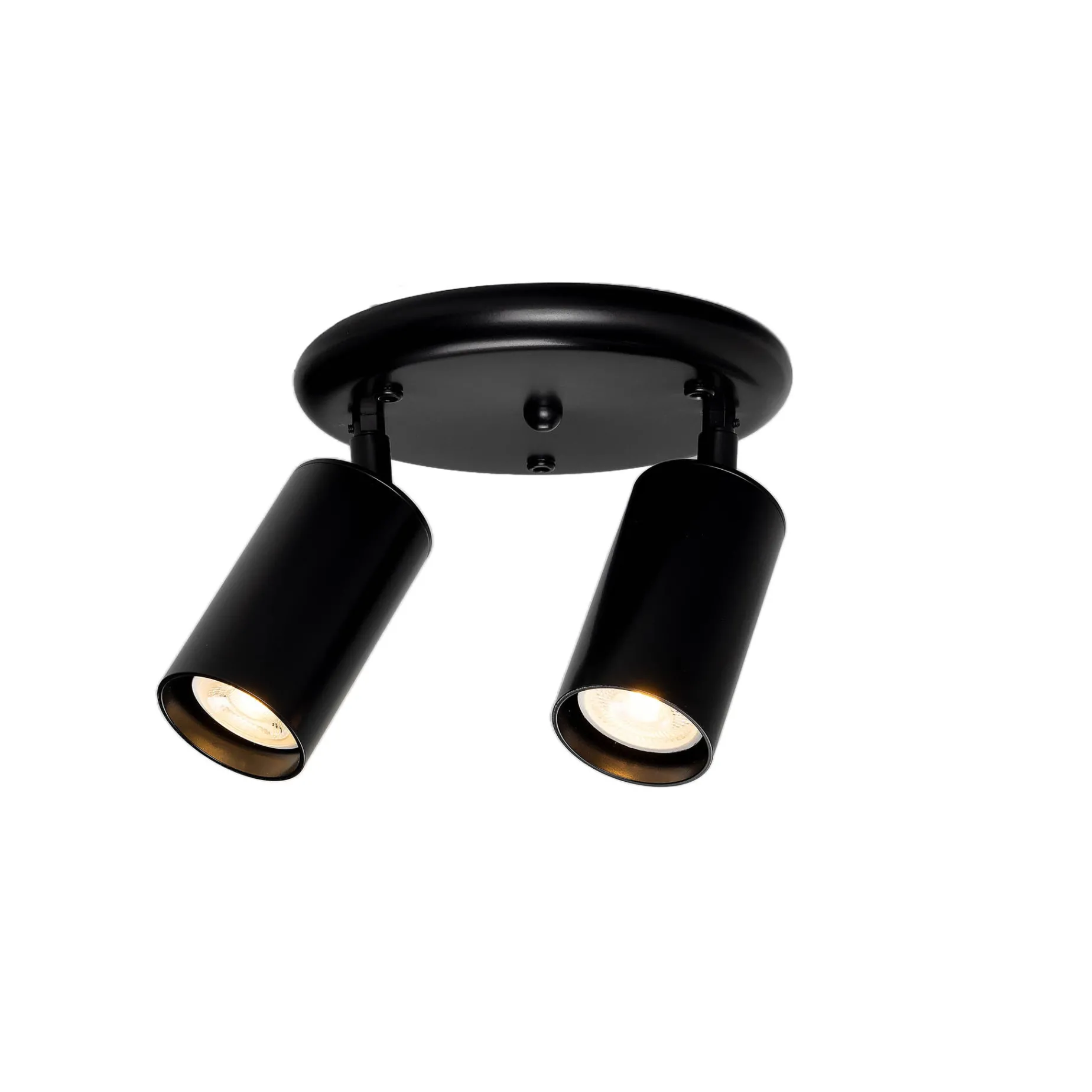 Evanston brass 2-spotlight | satin brass