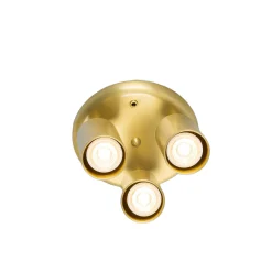 Evanston brass 3-spotlight | polished brass