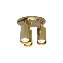 Evanston brass 3-spotlight | polished brass