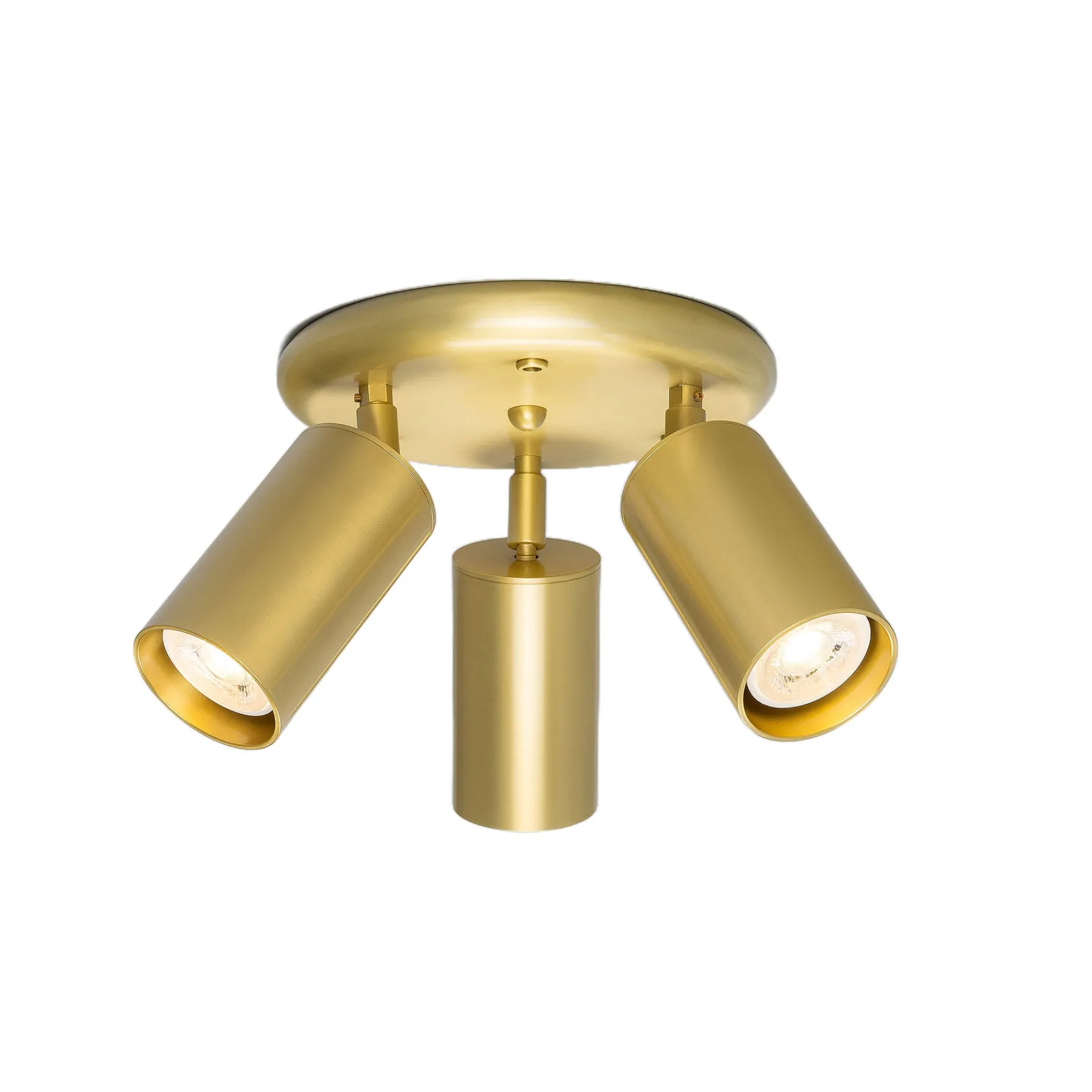 Evanston brass 3-spotlight | polished brass