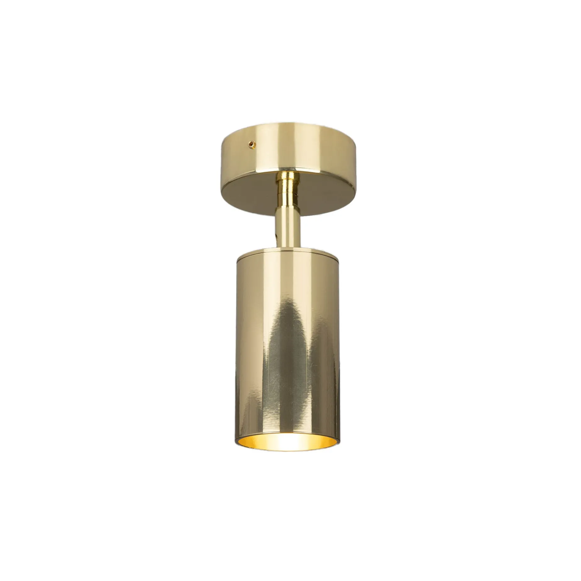 Evanston brass spotlight | polished brass