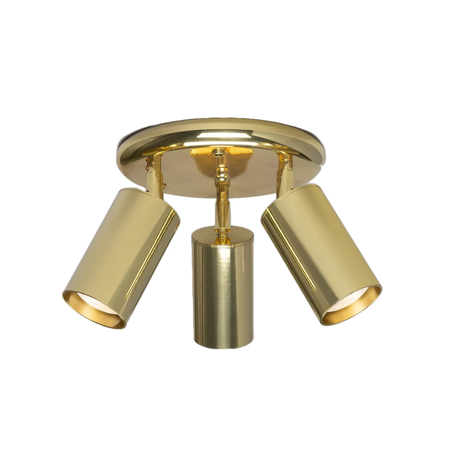 Evanston brass 3-spotlight | antique brass