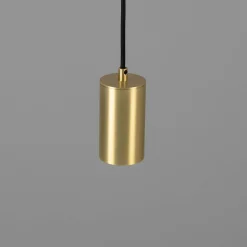 Evanston pendant | satin brass