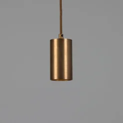 Evanston pendant | satin brass