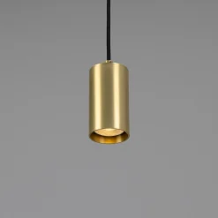 Evanston pendant | satin brass