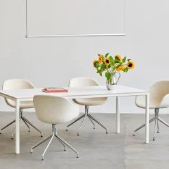 Factor Linear pendant | diffused soft black