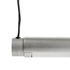 Factor Linear pendant | diffused clear anodised