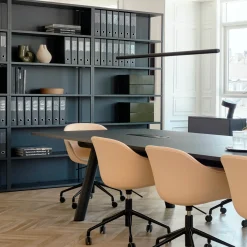 Factor Linear pendant | diffused clear anodised