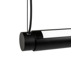 Factor Linear pendant | diffused clear anodised