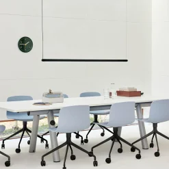 Factor Linear pendant | diffused clear anodised