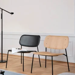 Fifty-Fifty floor lamp | soft black