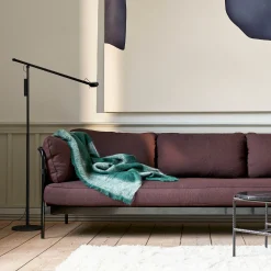 Fifty-Fifty floor lamp | soft black