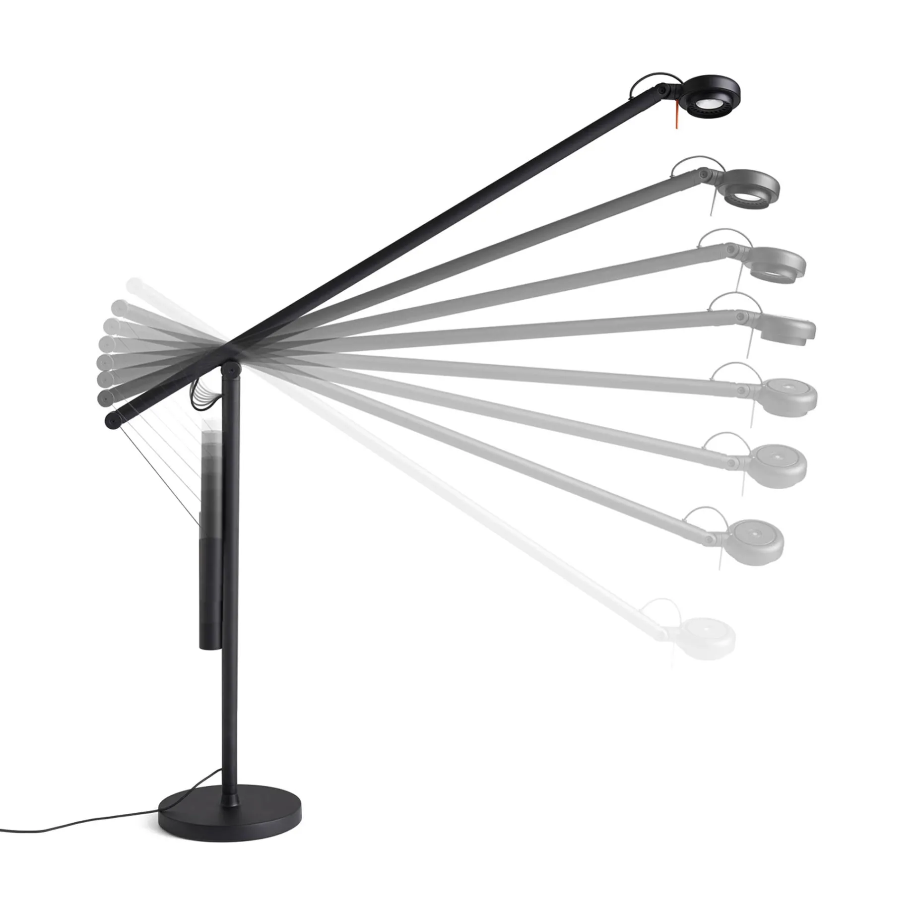 Fifty-Fifty mini table lamp | soft black