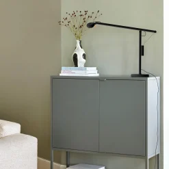 Fifty-Fifty mini table lamp | soft black