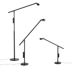 Fifty-Fifty mini table lamp | soft black