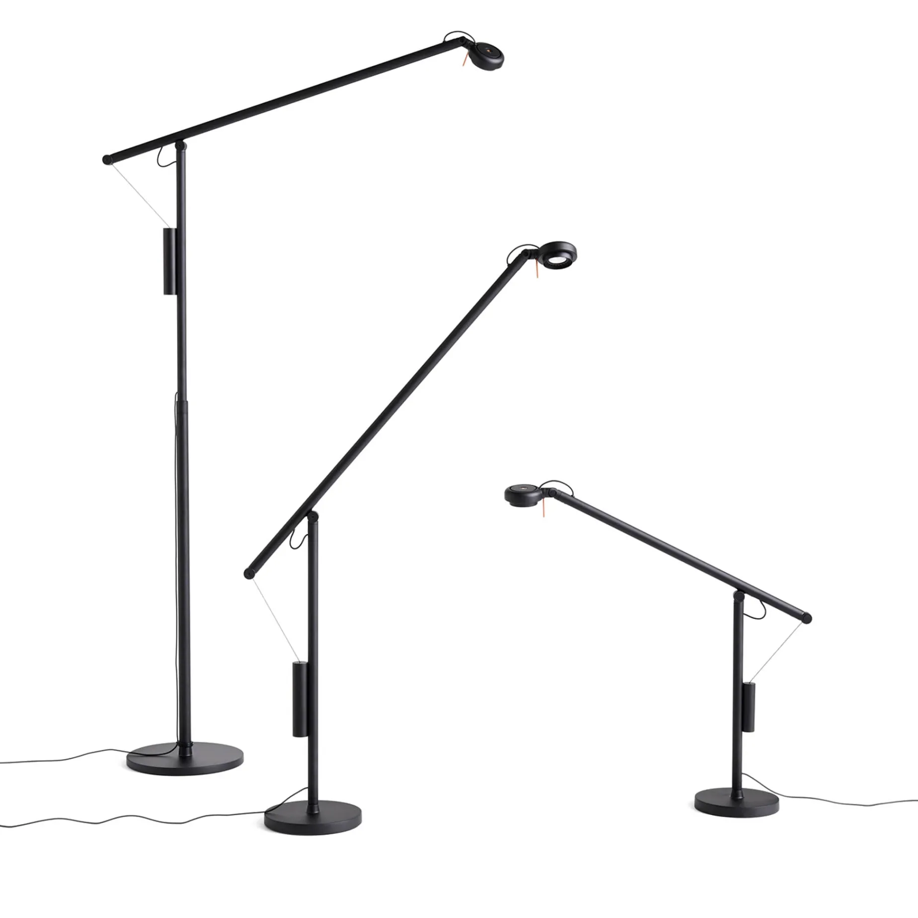 Fifty-Fifty mini table lamp | soft black