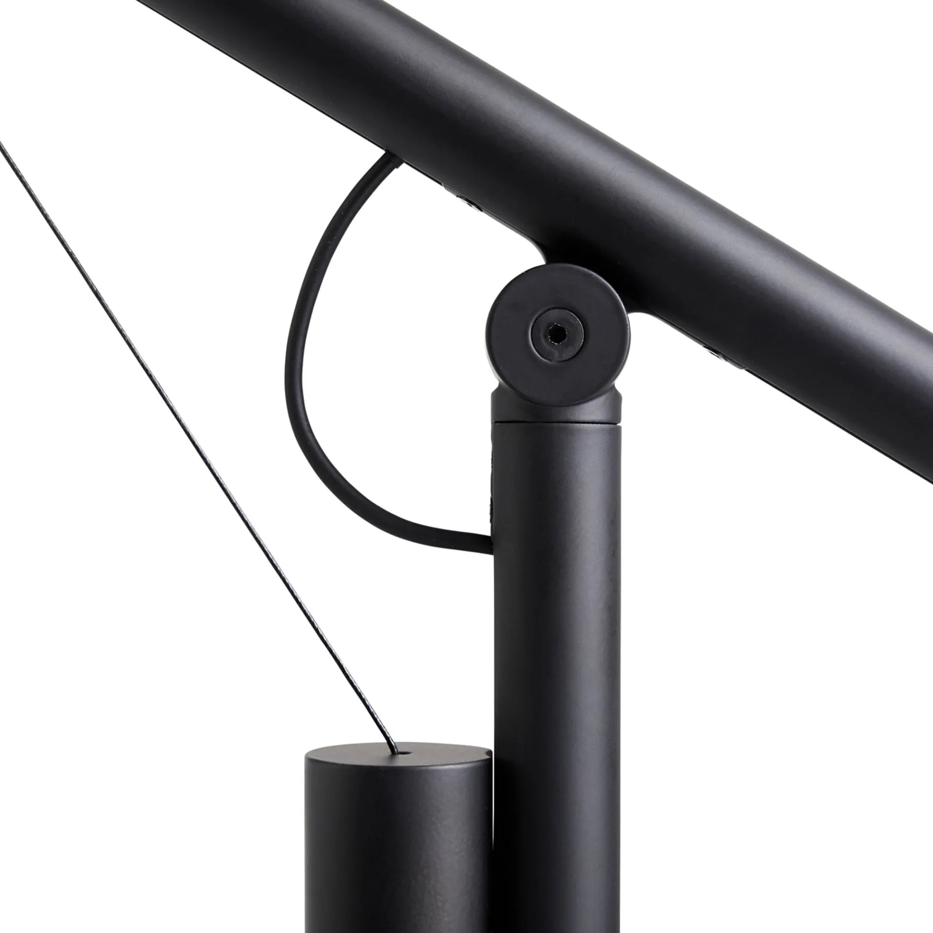 Fifty-Fifty mini table lamp | soft black