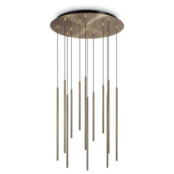 Filo 12 pendant | brass
