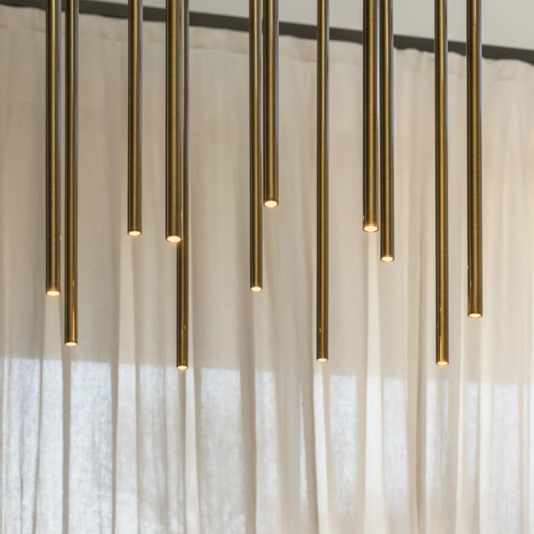 Filo 12 pendant | brass