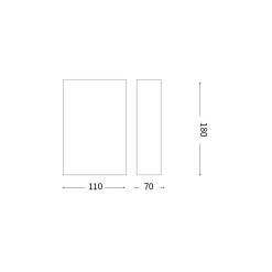 Flash high | plaster white
