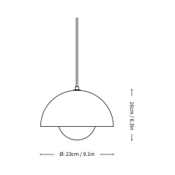 Flowerpot VP1 | chandelier 10 / chrome-plated