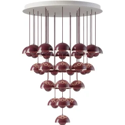 Flowerpot VP10 | chandelier 10 / grey beige