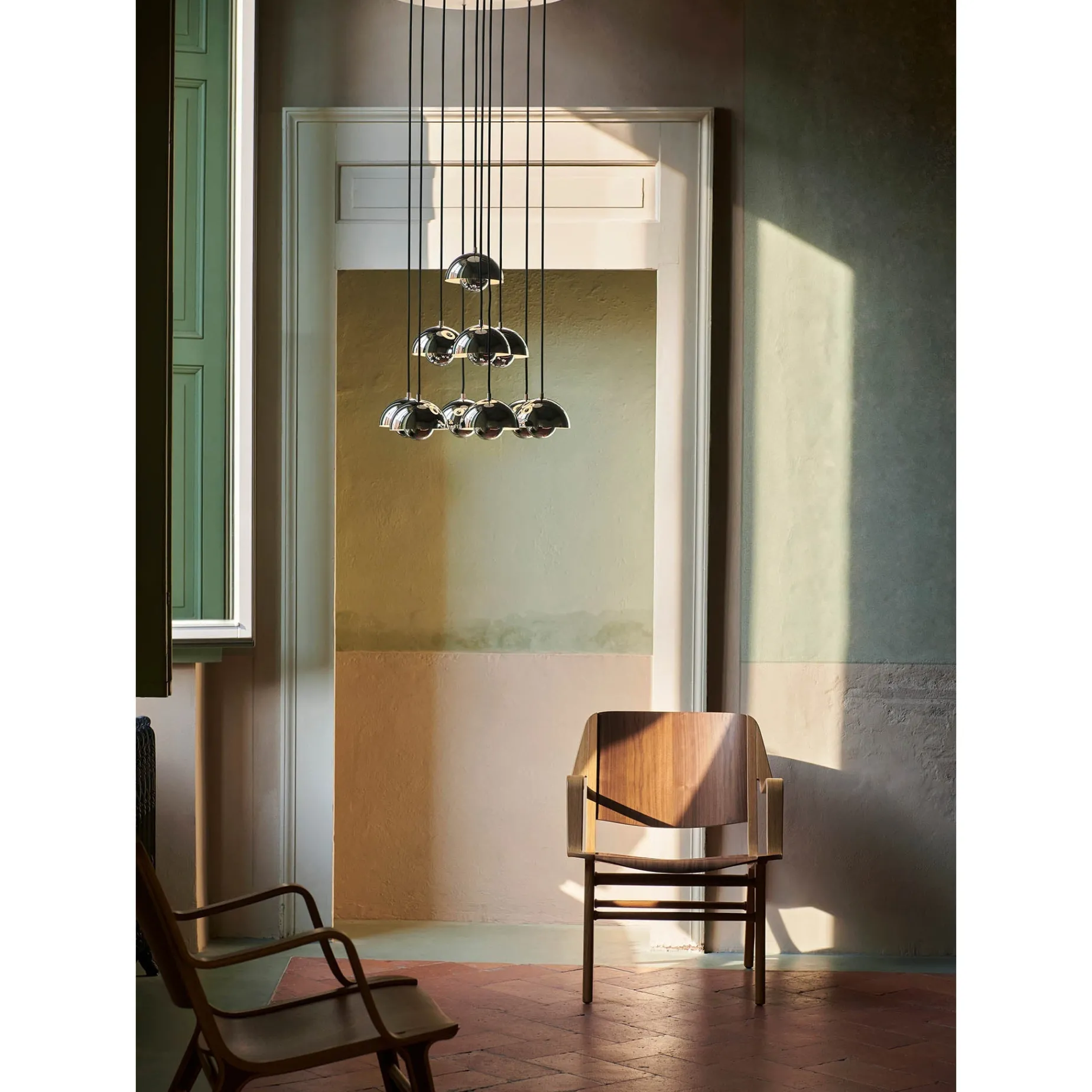 Flowerpot VP10 | chrome-plated