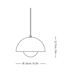 Flowerpot VP10 | matt black