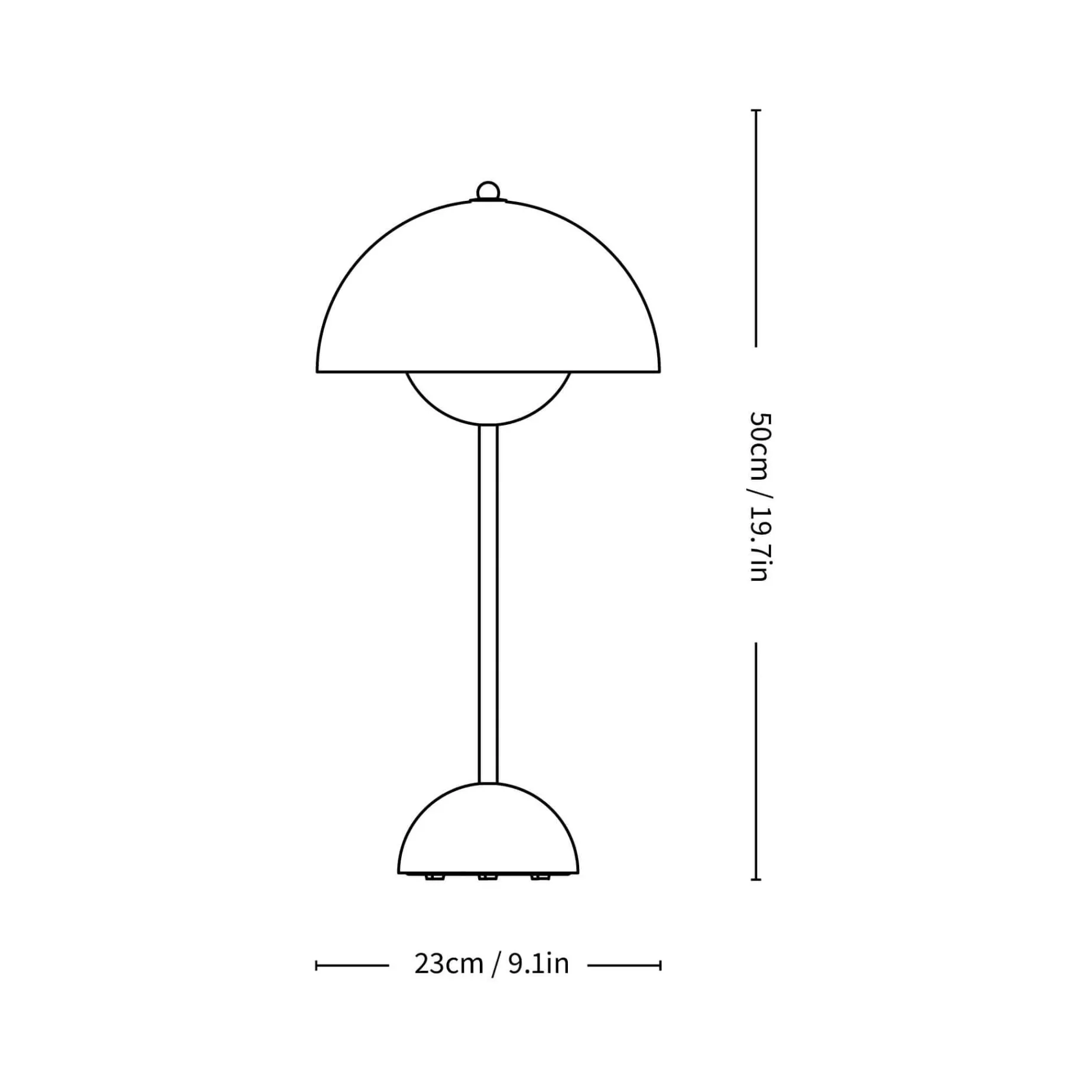 Flowerpot VP3 | mustard