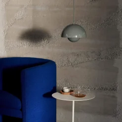 Flowerpot VP1 | pattern cobalt blue & twilight blue