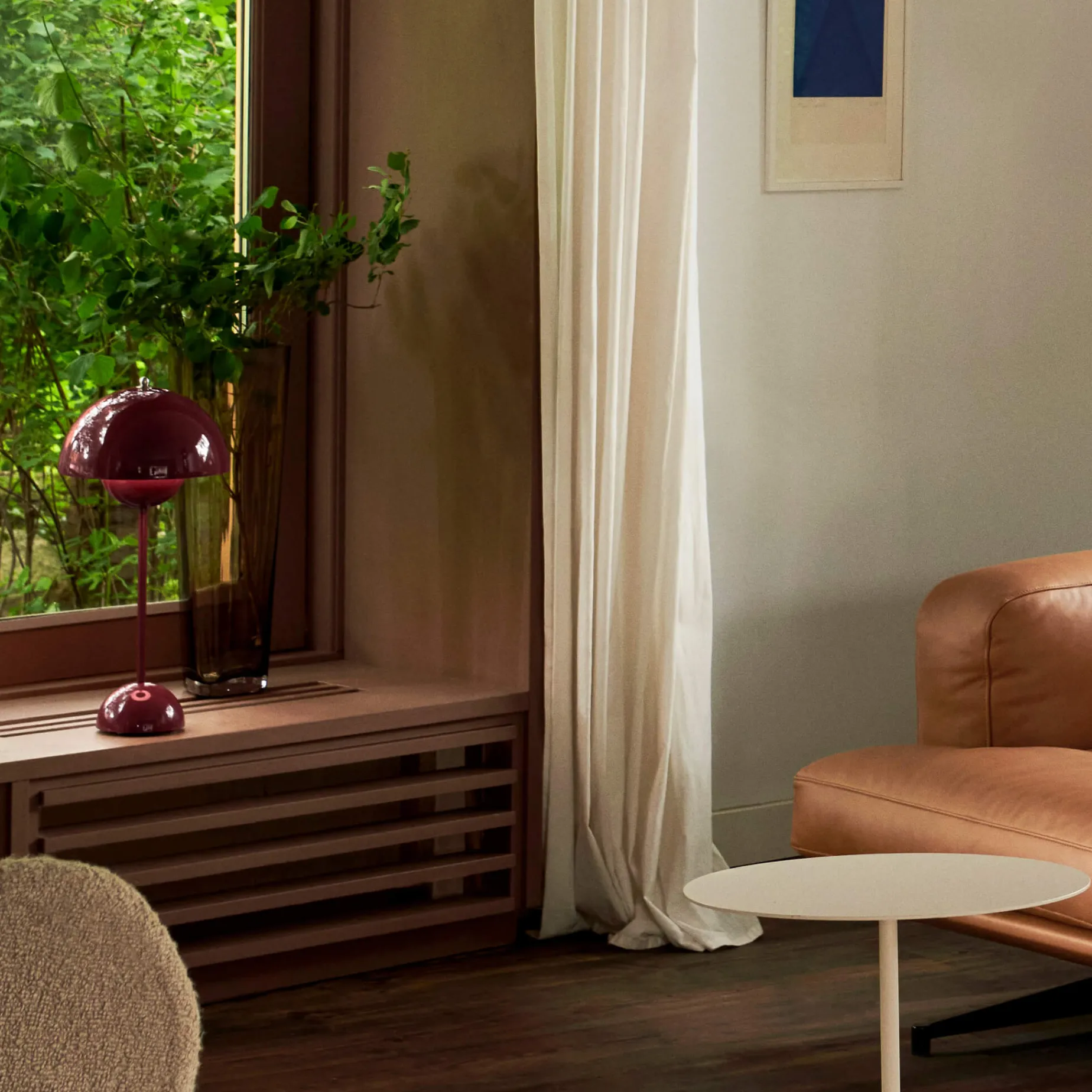 Flowerpot VP3 | vermilion red