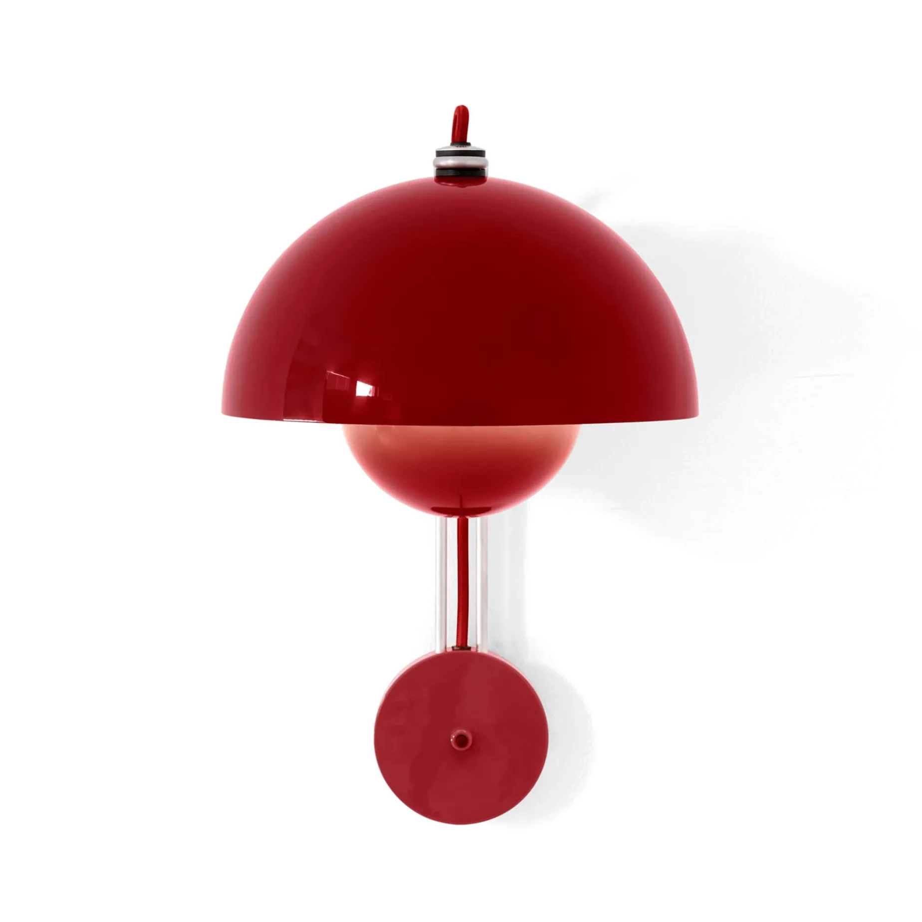 Flowerpot VP8 | vermilion red