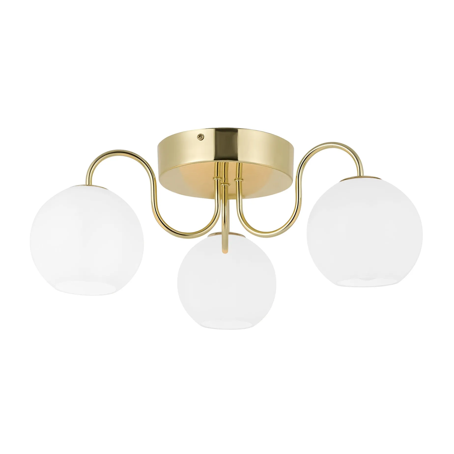 Franca 3 ceiling | brass