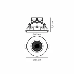 Fremont 3-kit IP65 | white