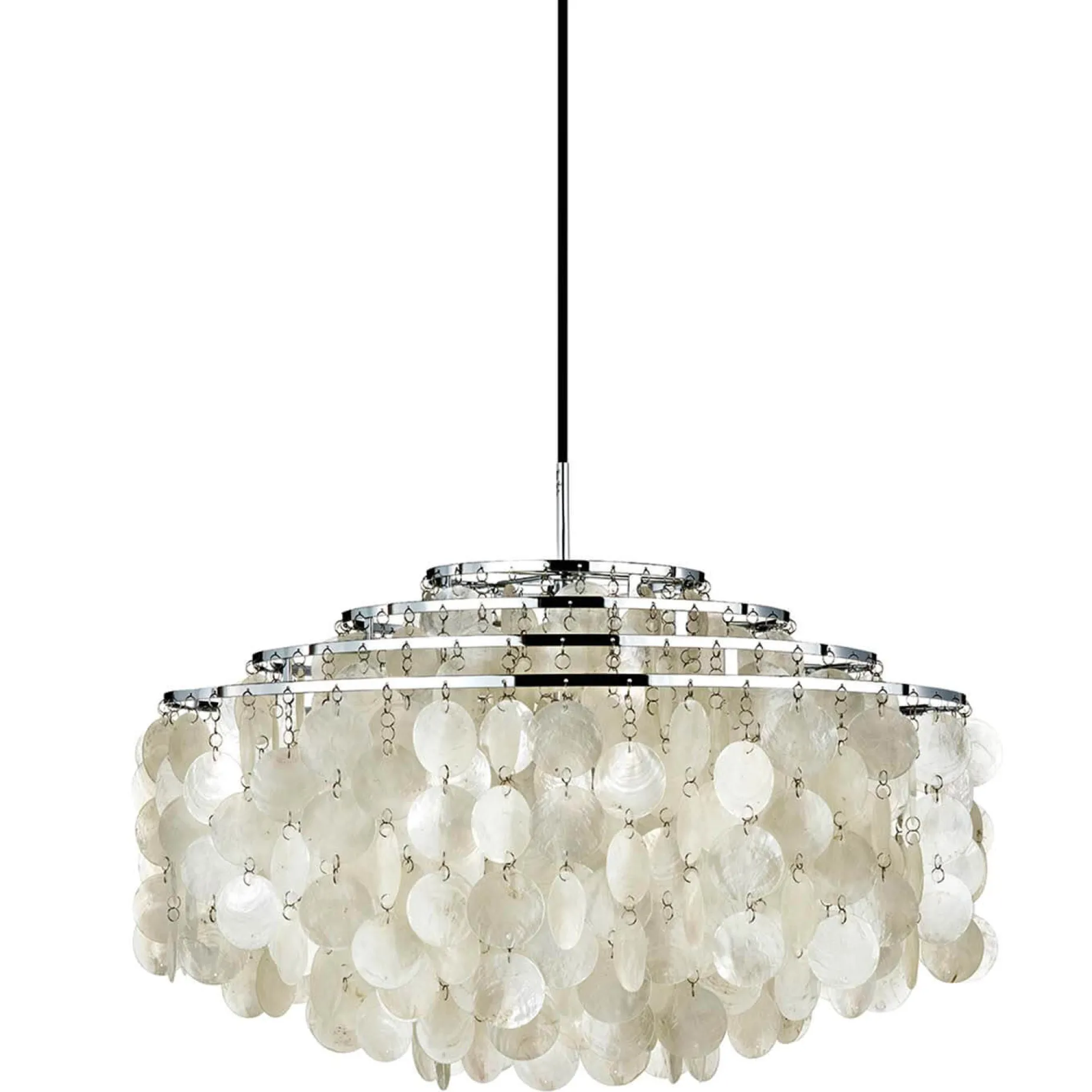 Fun chandelier ø27-ø70 | brass