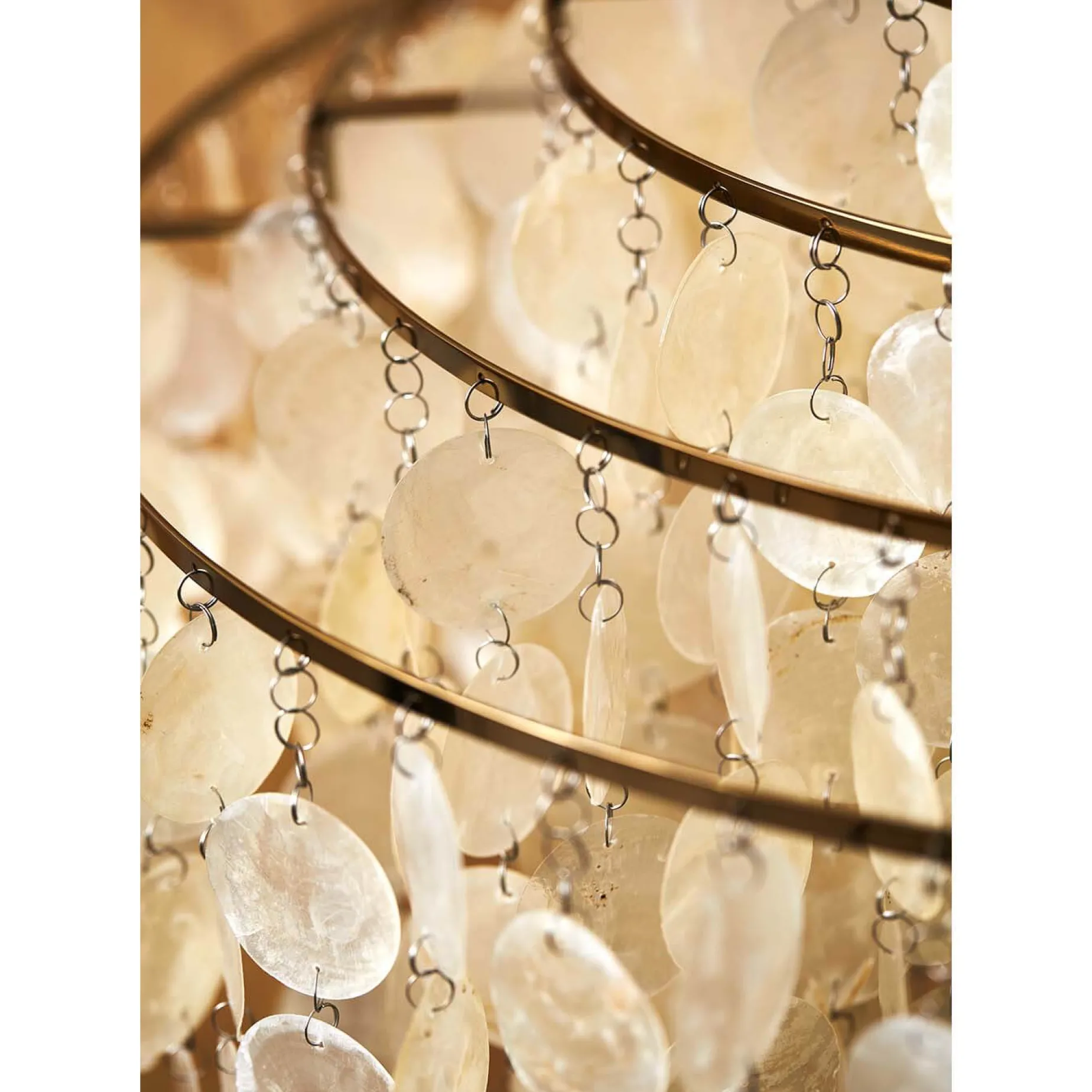 Fun chandelier ø27-ø70 | brass