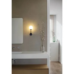 Gala wall IP44 | black