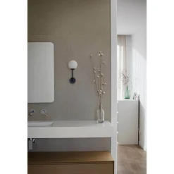 Gala wall IP44 | black