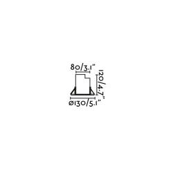 Geiser dir ceiling | satin stainless