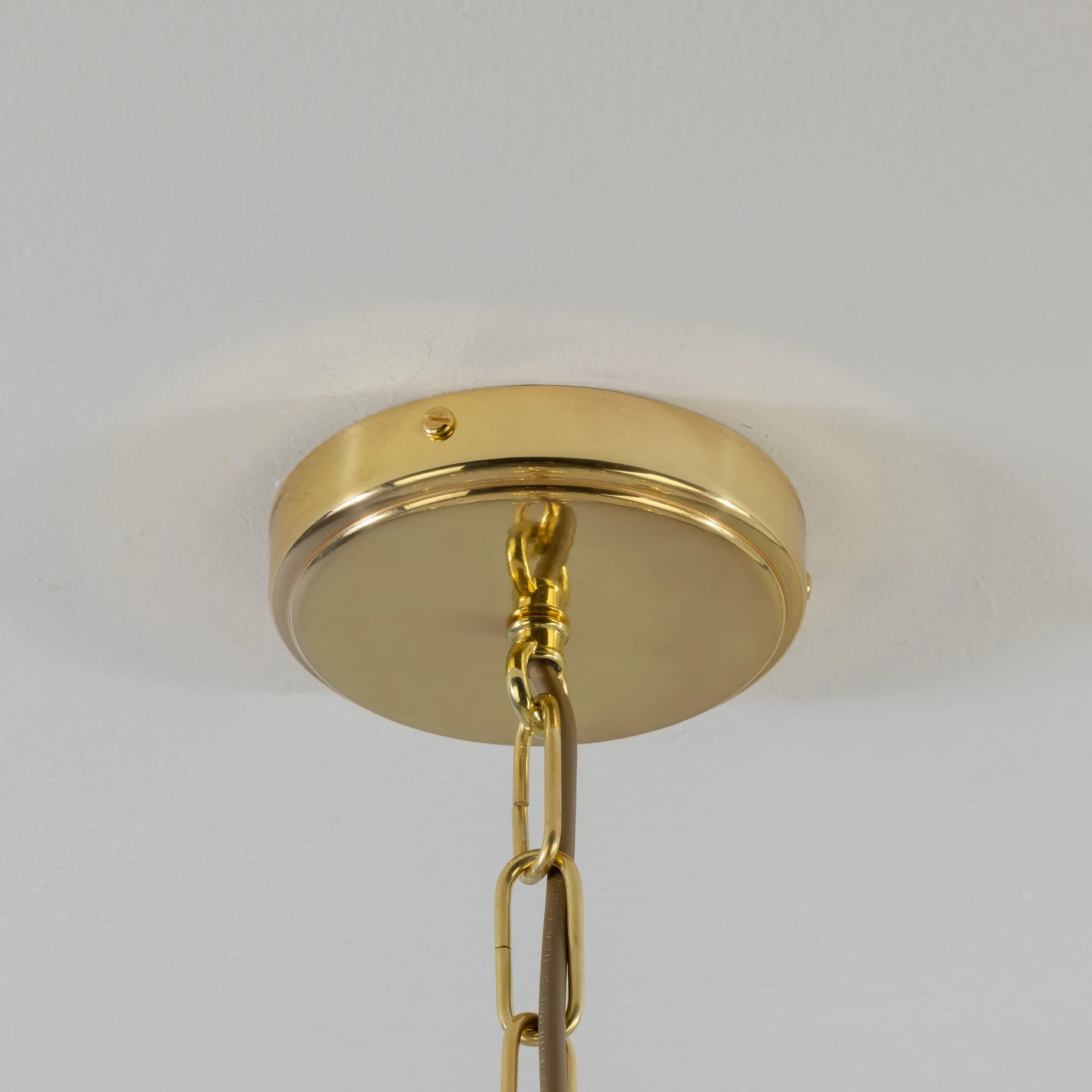 Genoa prismatic glass 5-8-13-21 light | polished brass