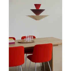 Gio pendant | Signal Green, Deep Blue & Ecru White